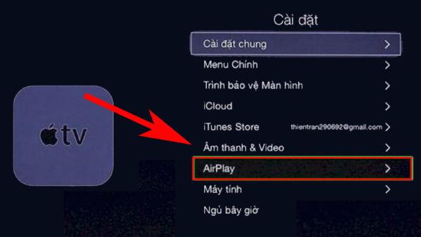 cách kết nối điện thoại iphone với tivi