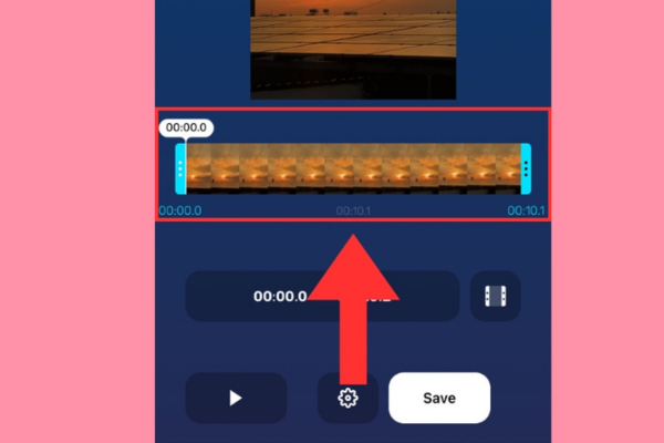 cắt video trên iphone