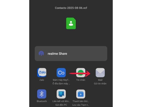 chuyển danh bạ từ android sang iphone