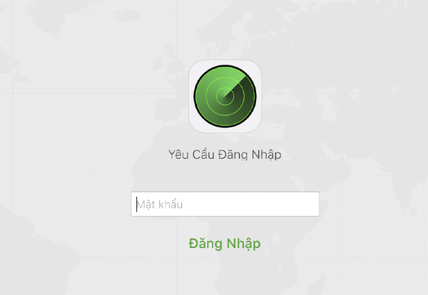 Nhập lại mật khẩu Apple ID