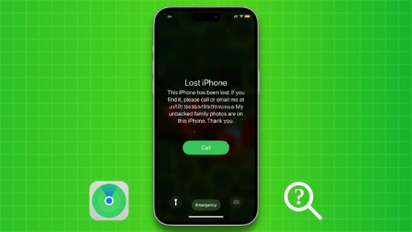 Thông báo hiển thị cảnh báo tìm iPhone