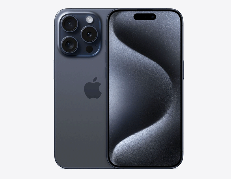 iPhone 15 Pro màu Xanh Titan