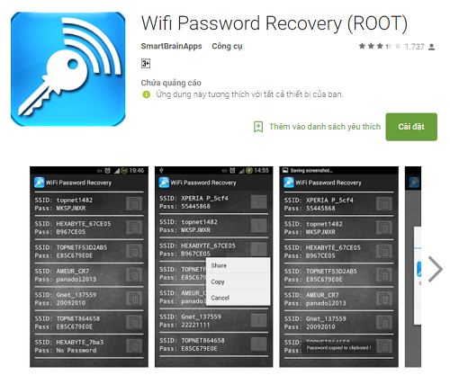 Hướng dẫn coi pass wifi bên trên Android dành riêng cho máy vẫn Root