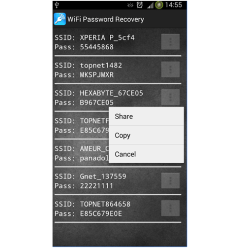 Hướng dẫn coi pass wifi bên trên Android dành riêng cho máy vẫn Root 5
