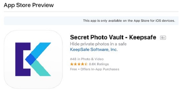 Cách khóa video trên iPhone bằng ứng dụng Keepsafe 