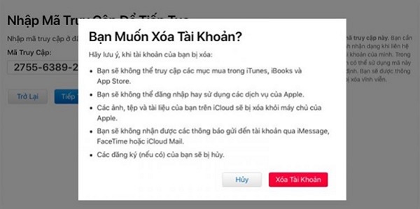 Cách xoá tài khoản iCloud vĩnh viễn (4)