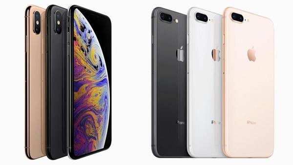 Giá bán iPhone 8 Plus và iPhone Xs Max