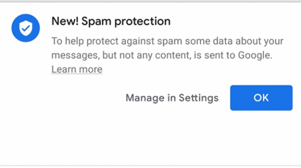 Google Messages cho phép chặn tin nhắn rác hay những quảng cáo gây khó chịu cho người dùng Google Messages cho phép chặn tin nhắn rác hay những quảng cáo gây khó chịu cho người dùng