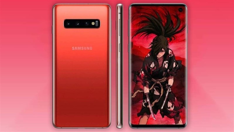 Phiên bản Cinnabar Red của Galaxy S10 Phiên bản Cinnabar Red của Galaxy S10
