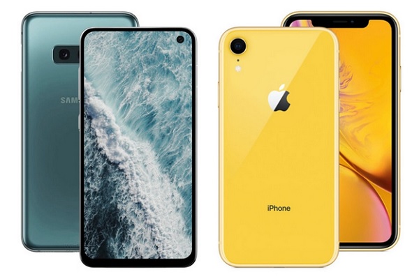 So sánh iPhone XR và Galaxy S10e So sánh iPhone XR và Galaxy S10e
