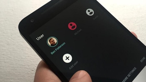 Tính năng đa người dùng được tích hợp từ Android 5.0 trở lên Tính năng đa người dùng được tích hợp từ Android 5.0 trở lên