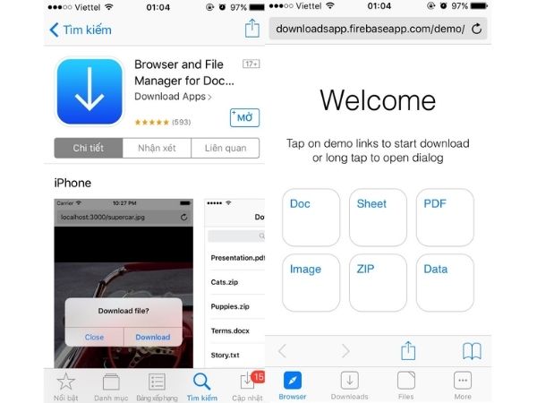 app xem phim offline cho iphone
