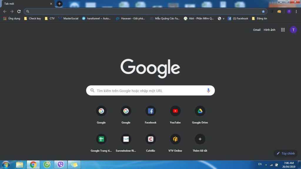 Hướng dẫn cách bật Dark Mode trên Google Chrome