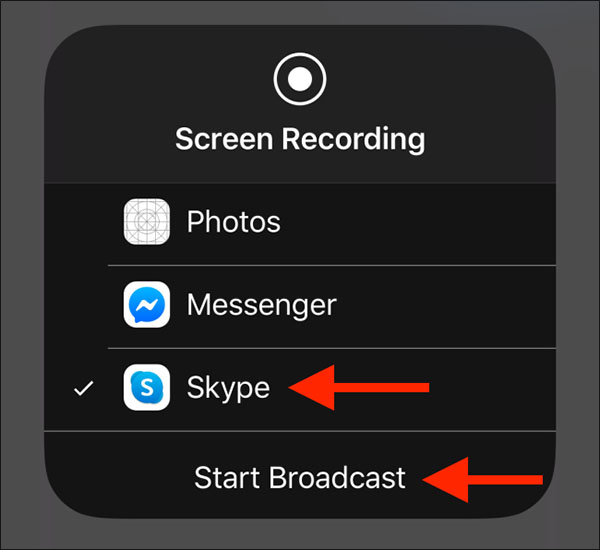Cách chia sẻ màn hình điện thoại qua Skype