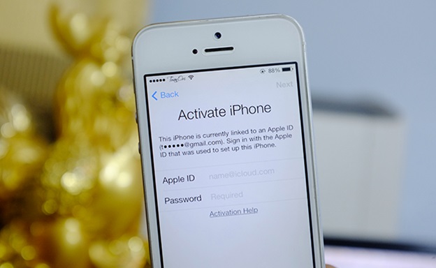 Kiểm tra biểu hiện Activation Lock lúc mua iPhone cũ