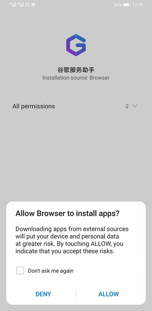 Cài đặt APK