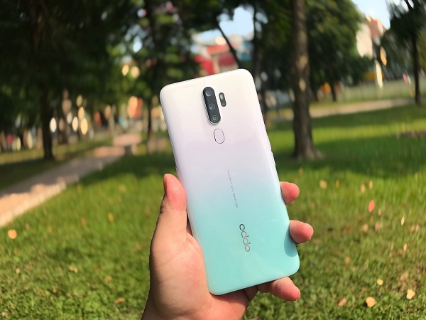 OPPO A9 2020 phiên bản Trắng Ngọc Thạch mang hơi hướng của Unicorn color