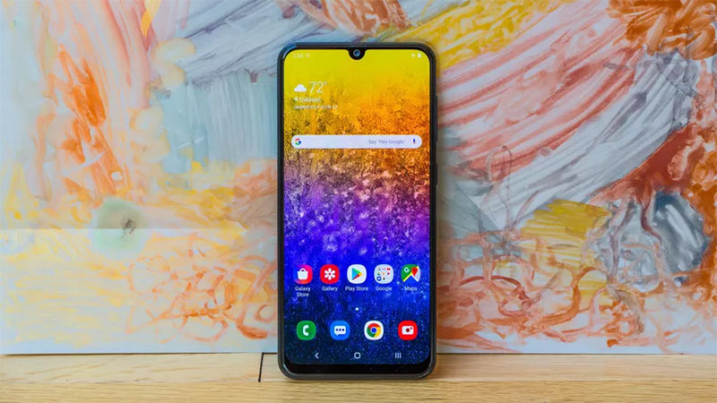 Samsung Galaxy A50 sử dụng tấm nền Super AMOLED cao cấp