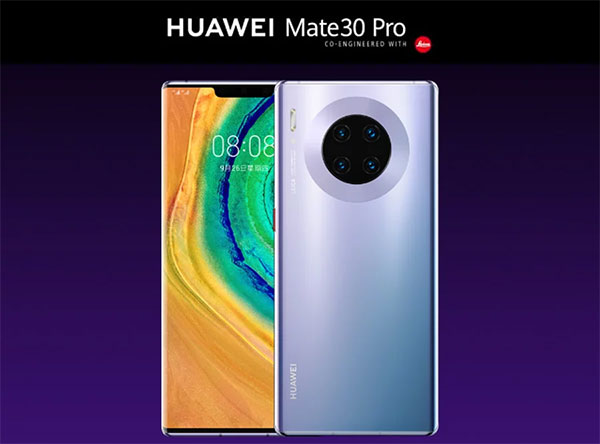 Mate 30 Pro trang bị 4 camera “siêu khủng” 