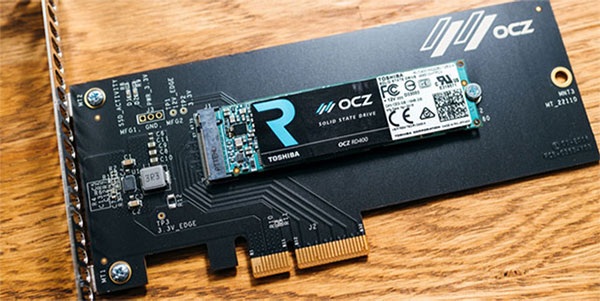 Ổ cứng SSD NVMe cho tốc độ xử lý nhanh hơn ổ cứng SSD thường.