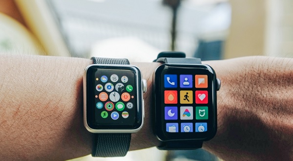 icon hình vuông có phần xấu hơn so với icon hình tròn của Apple Watch