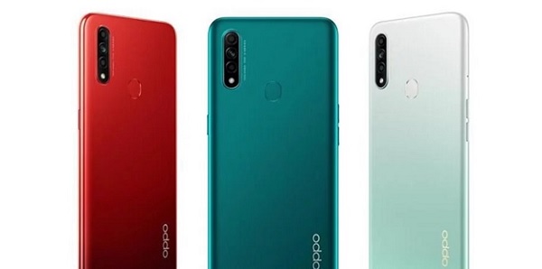 Poster hé lộ thiết kế OPPO A8