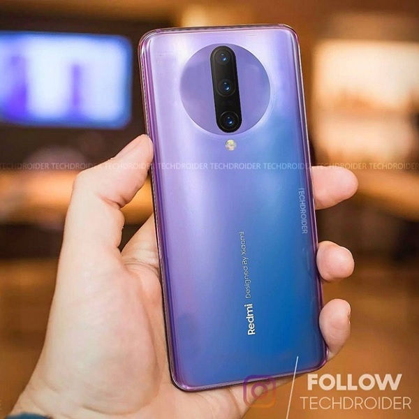Mặt sau Redmi K30