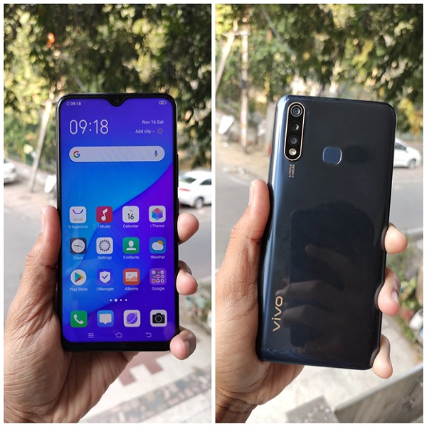 Thời lượng pin Vivo U20: thời gian chờ 273 giờ, lướt Facebook 17 giờ, xem Youtube 11 giờ