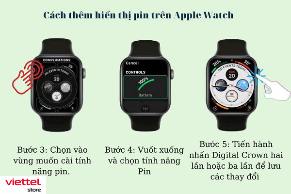 Cách hiển thị pin trên mặt Apple Watch (1)