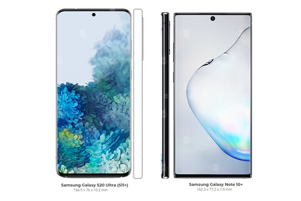 So sánh Galaxy S20 Ultra và Galaxy Note 10+