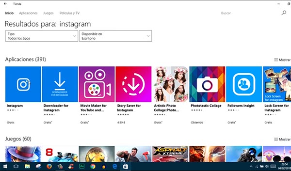 Sử dụng ứng dụng Instagram trên Windows Store để lướt bảng tin