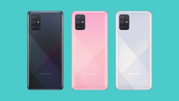 Mặt sau Galaxy A71 có thiết kế giống với Galaxy A51