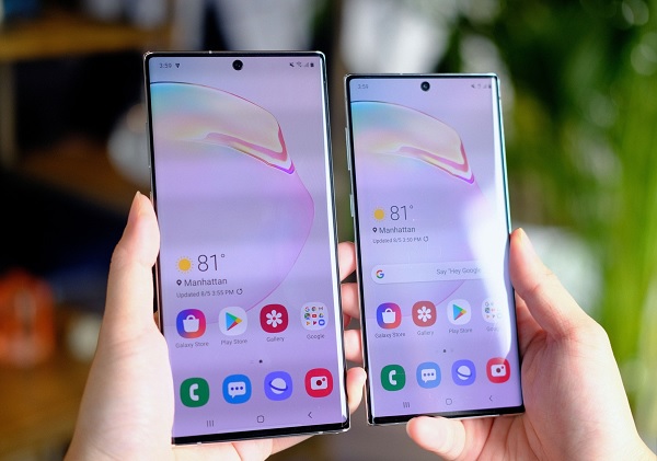 Galaxy Note 10 và Note 10+ sở hữu một thiết kế đẹp, màn hình cực nét