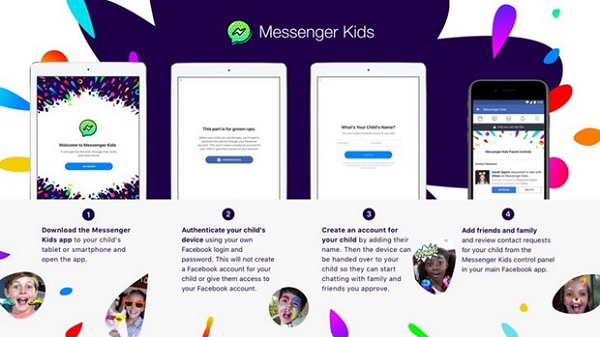 Facebook tăng quyền kiểm soát trên Messenger Kids