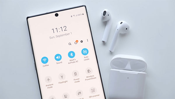 Kết nối Bluetooth trên thiết bị Android với tai nghe AirPods