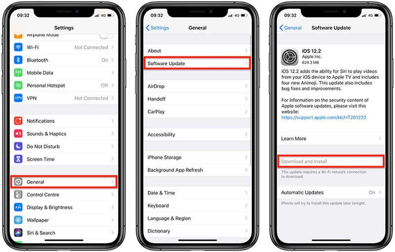 Thiết bị iOS kết nối AirPods tối thiểu chạy trên nền tảng iOS 12.2