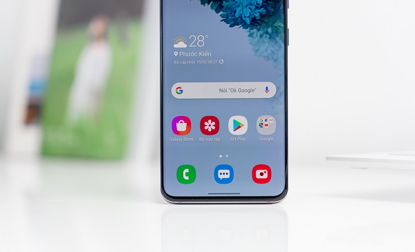 Giao diện Galaxy S20