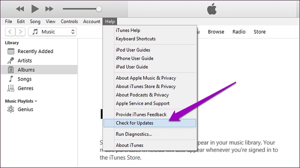 Hướng dẫn cập nhật iTunes trên Windows 10
