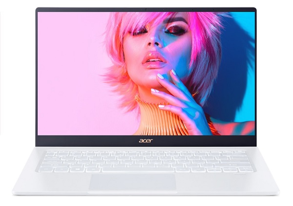 Swift 5 Air Edition sử dụng bàn phím Chiclet có tích hợp đèn led