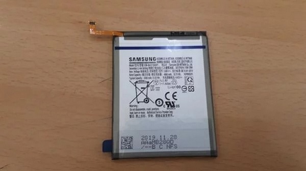 Viên pin được sử dụng cho Galaxy A31