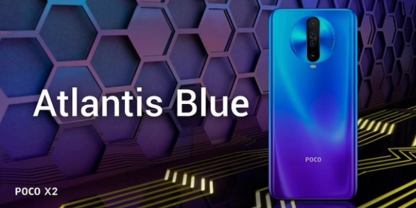 Phiên bản màu Atlantics Blue của Poco X2
