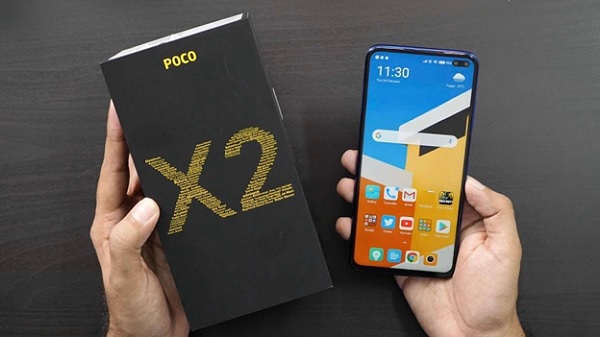 Mặt trước Poco X2