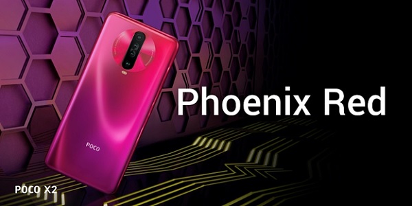 Phiên bản Poco X2 màu Phoenix Red
