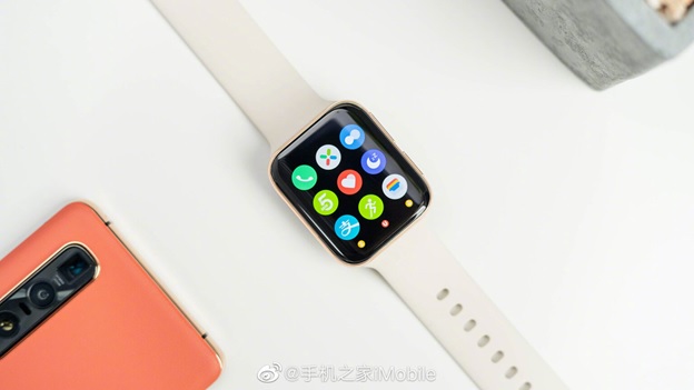 OPPO Watch có thiết kế giống Apple Watch đến 90%