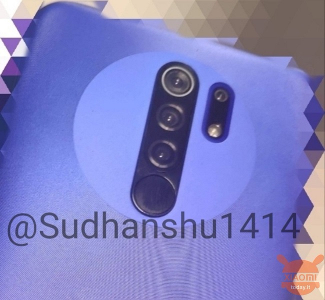 Smartphone giá rẻ - Redmi 9 lộ ảnh thực tế: thiết lập 4 camera, chipset Helio G80
