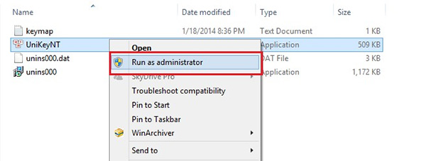 Trong thẻ Compatibility chọn Run this program as an Administrator