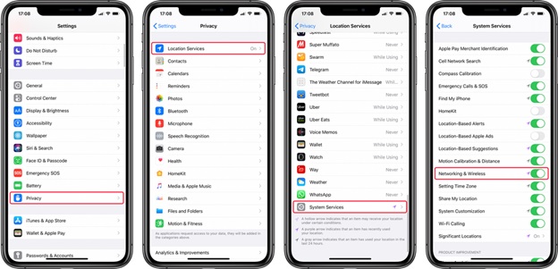 Tắt chip U1 trên iPhone 11 series