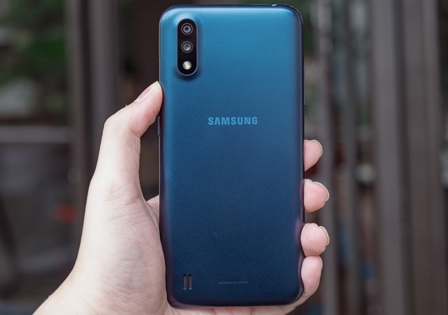 Galaxy A01 được trang bị viên pin 3.000 mAh