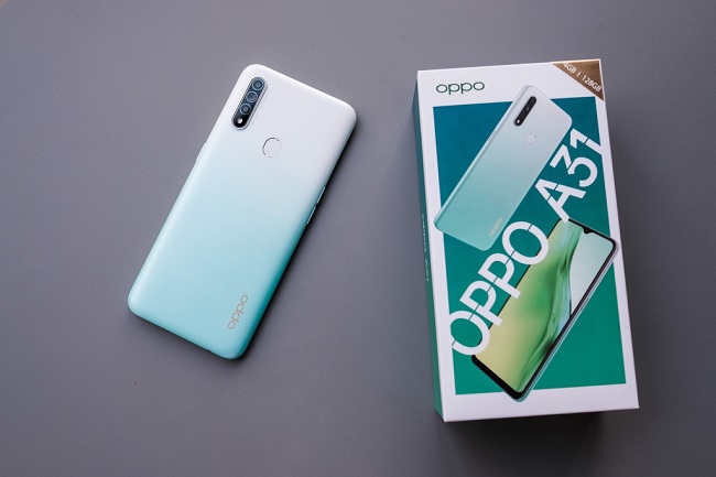 Mặt sau của OPPO A31