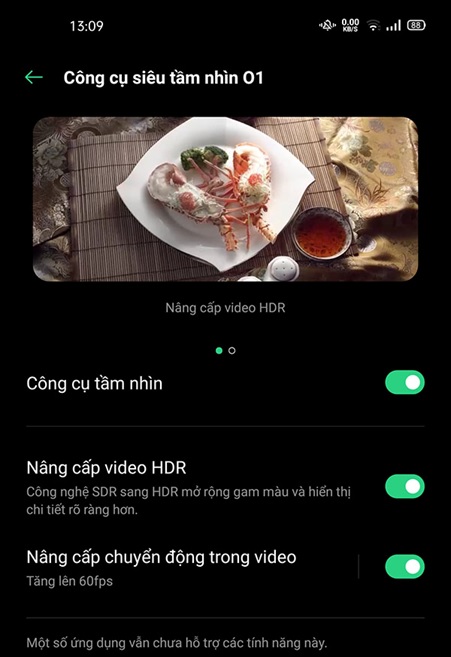 Find X2 còn được tích hợp thêm rất nhiều tính năng màn hình cao cấp mà không phải smartphone nào cũng